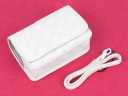 iSmart Trendy Soft Leather Case-White